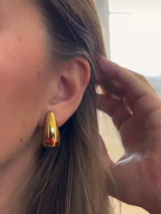 boucle d’oreille Acier inoxydable « goutte 💧 »