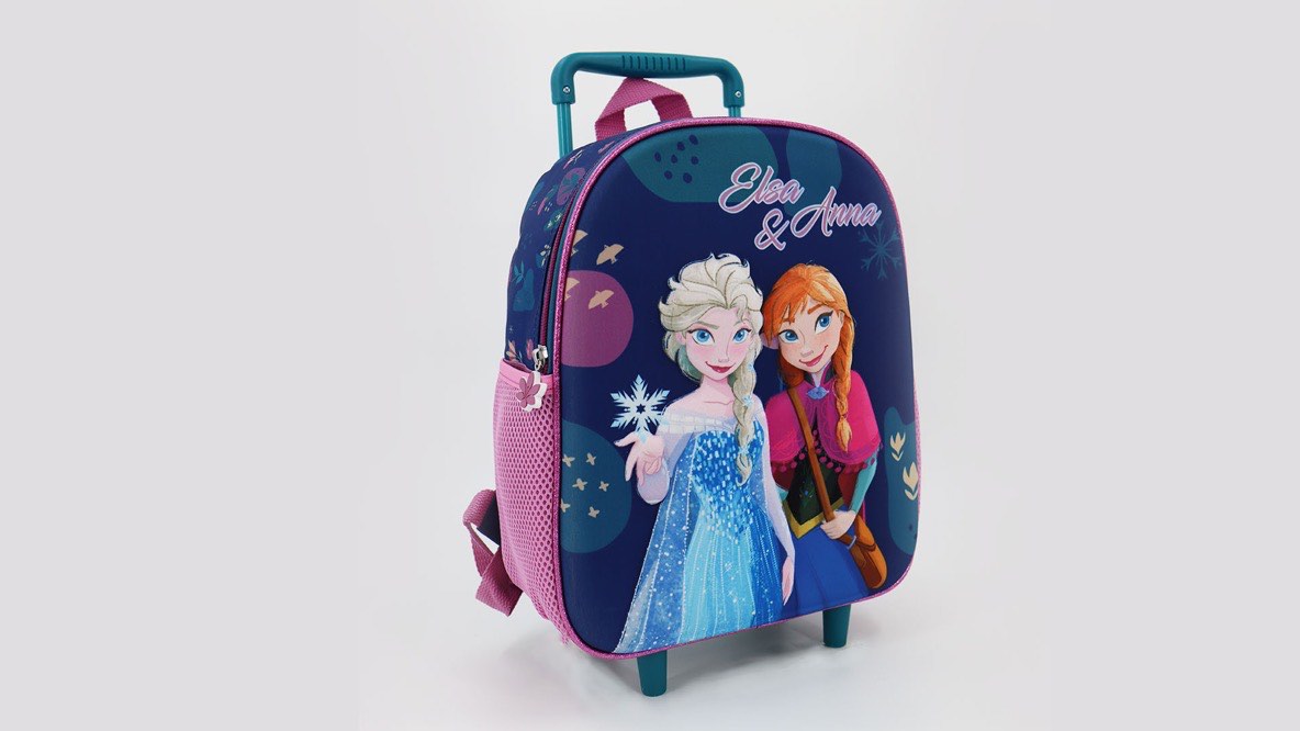 Sac à dos roulette 3D Reine des neiges