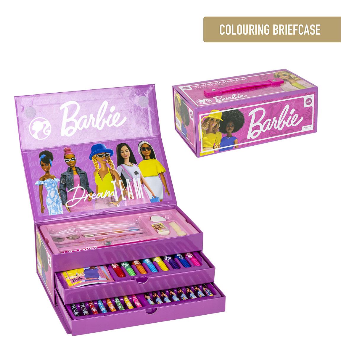 Boîte de coloriage à tiroirs BARBIE