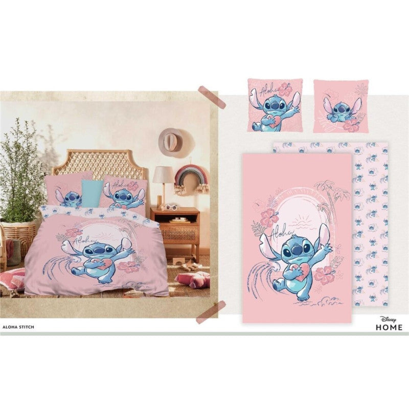 Parure housse de couette 2places  STITCH