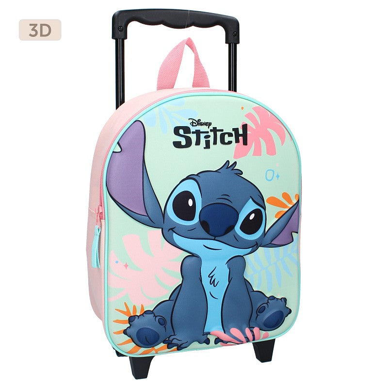 Sac à dos roulette 3D STITCH (Maternelle)