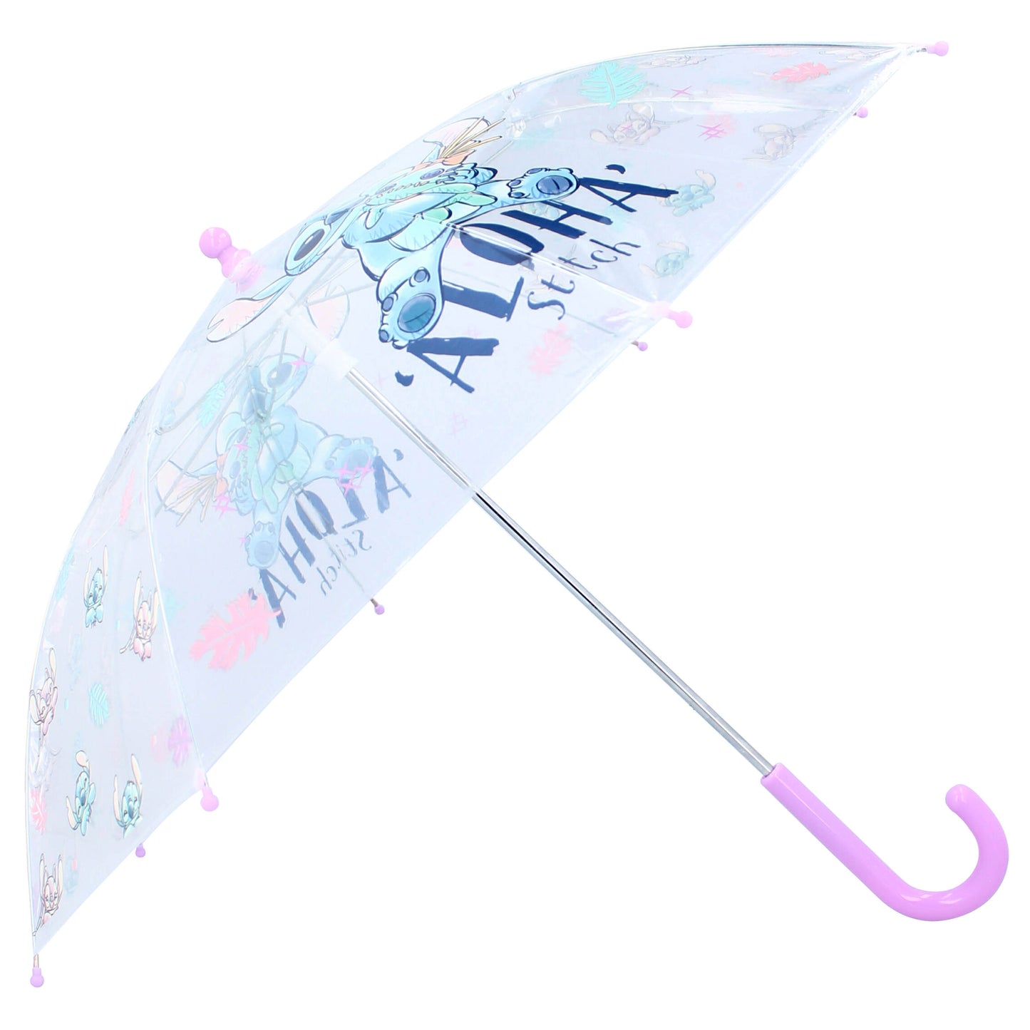 Parapluie transparent Stitch