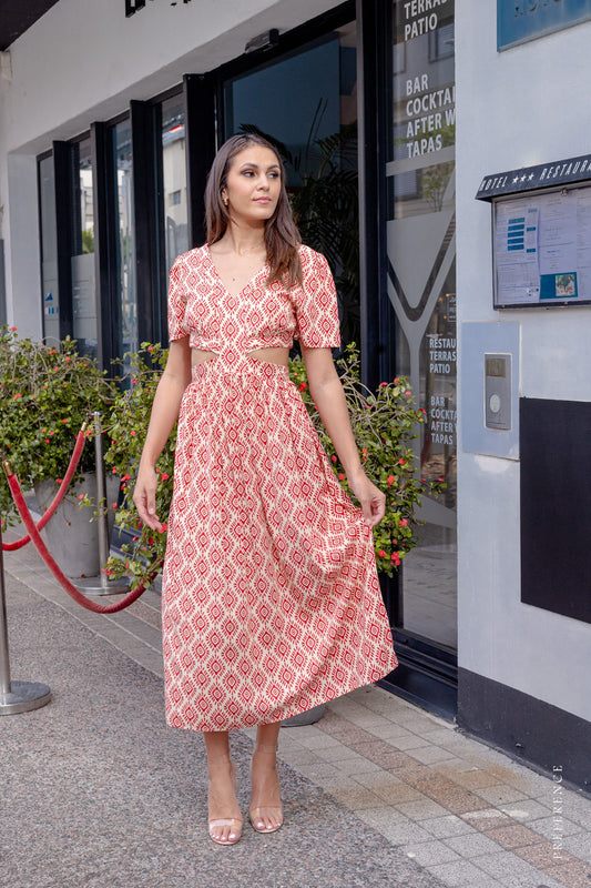 Robe longue Rosa