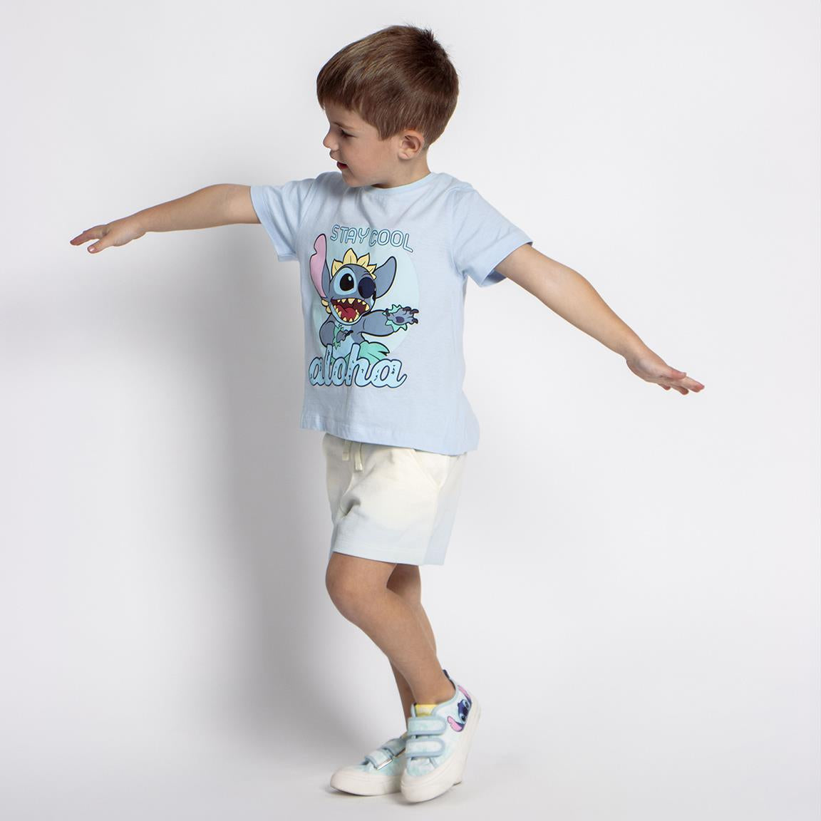 Ensemble short Stitch enfant