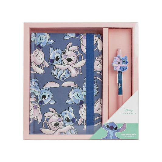 Carnet + stylo STITCH