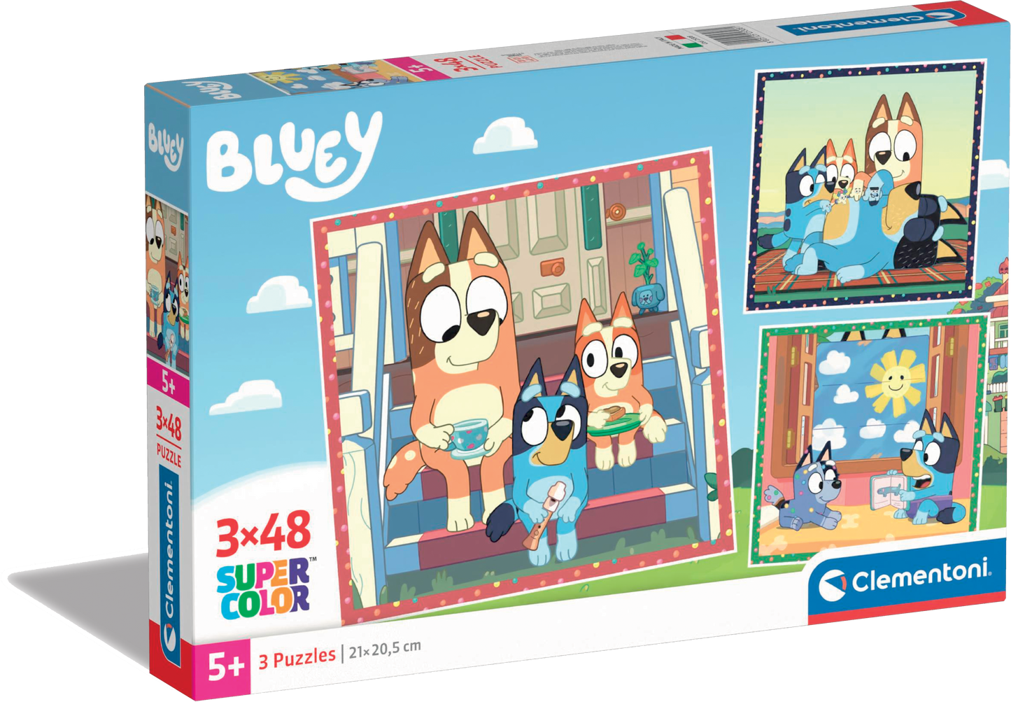 3 Puzzles  BLUEY