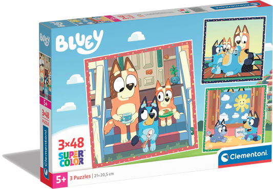 3 Puzzles  BLUEY