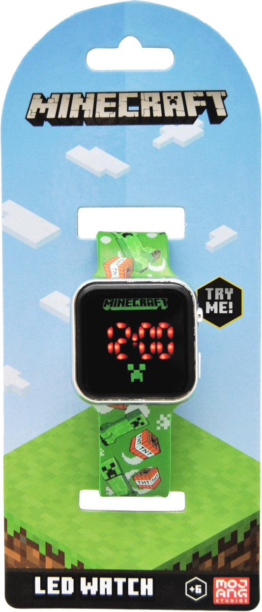 Montre LED enfant MINECRAFT