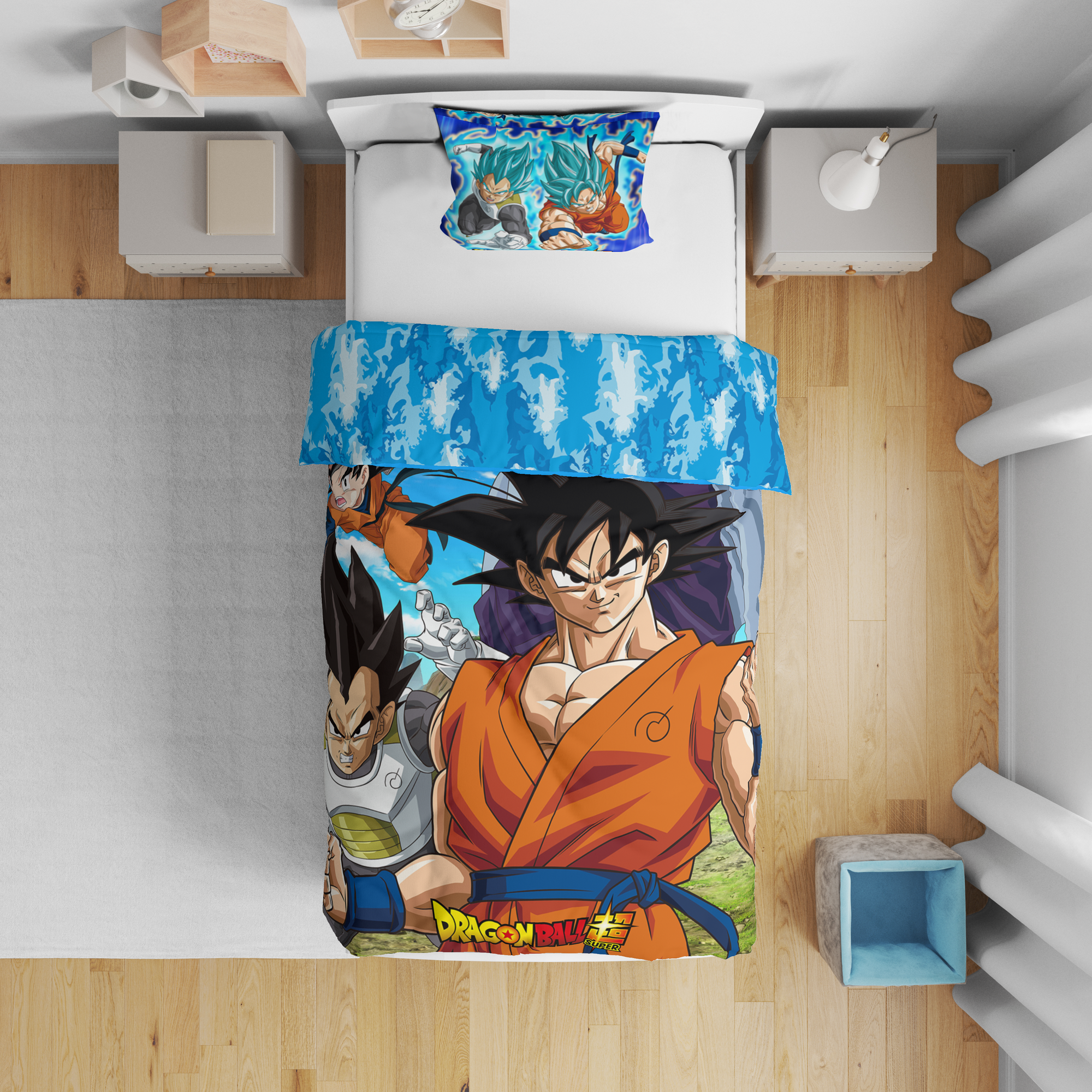 Parure housse de couette Dragon Ball Z